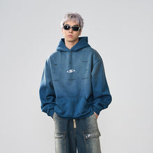 Load image into Gallery viewer, Washed Dynamic Logo Loose Hoodie
