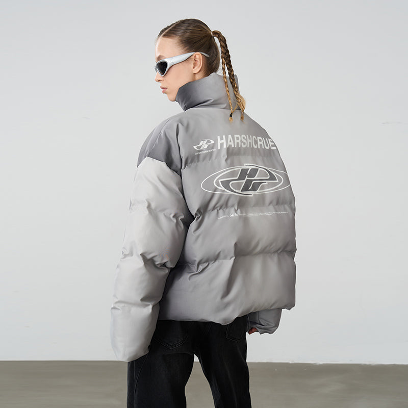 Silver Gradient Down Jacket