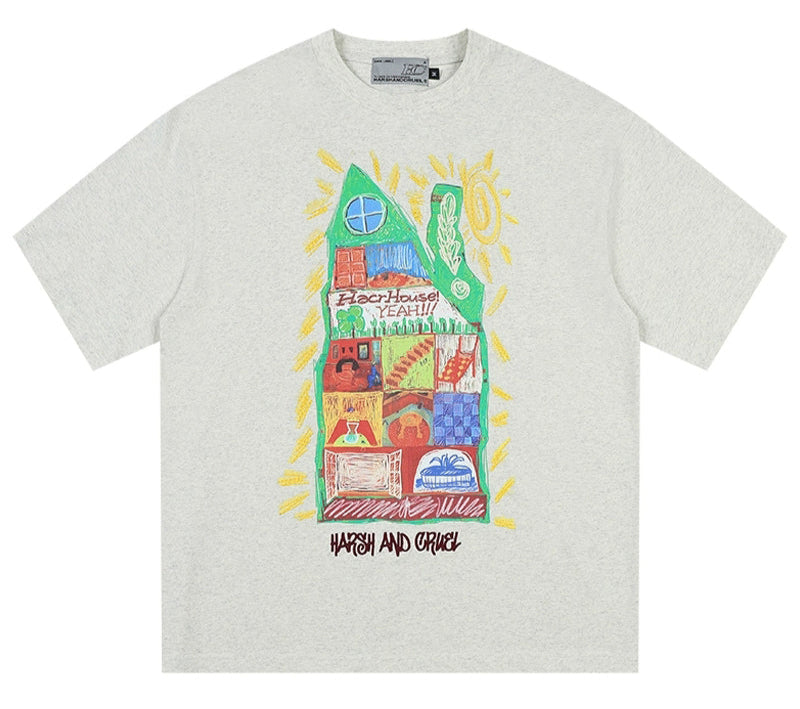 Crayon House Knit T-Shirt