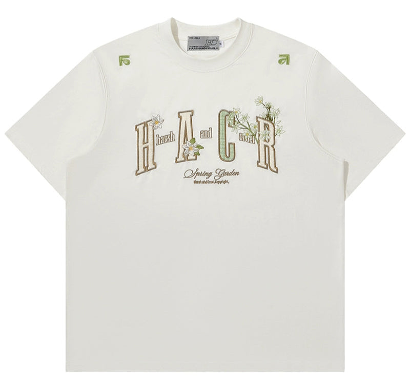 Guava Patch Embroidery Couple T-Shirt