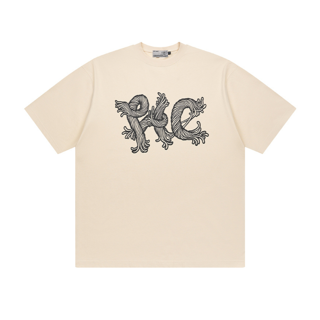 Jute String Printed Tee