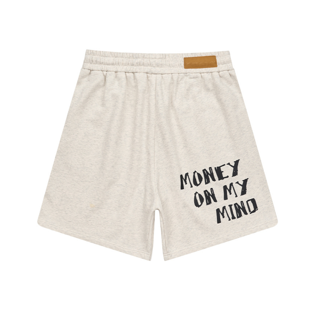 Money On My Mind Printed Shorts