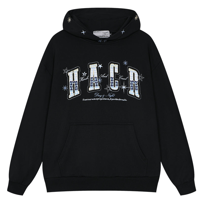 Day & Night Embroidered Hoodie