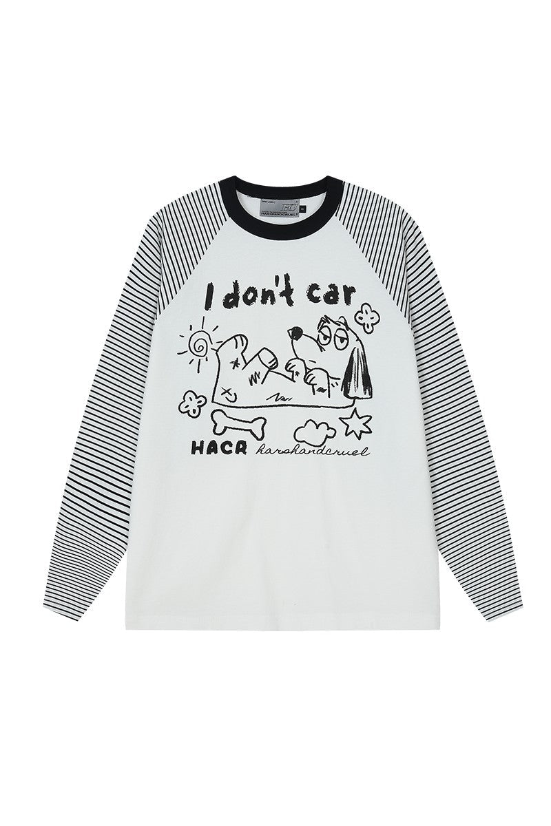 Raglan Dog Sketch Tee