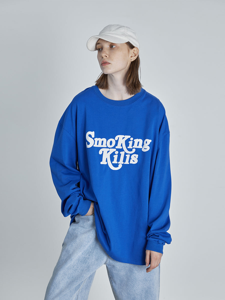 Smoking Kills Print L/S Tee