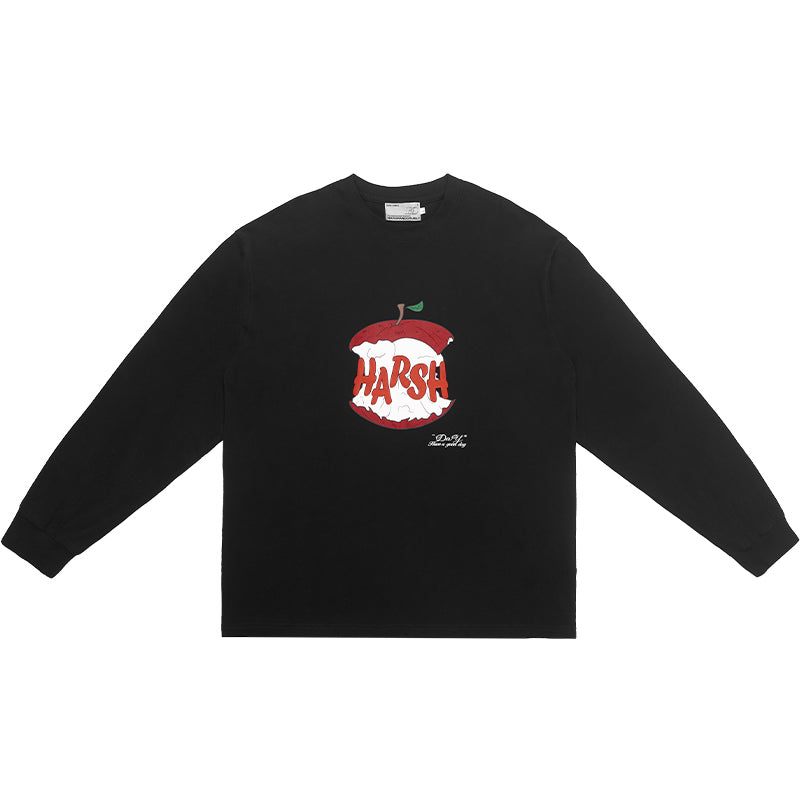 Apple Foam Logo Long Sleeve Tee