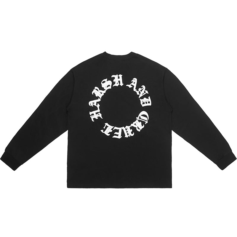 Ring Gothic Logo Long Sleeve Tee
