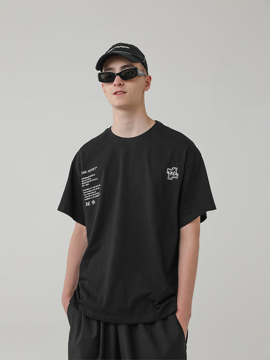 Oil Painting Arrows Logo Tee