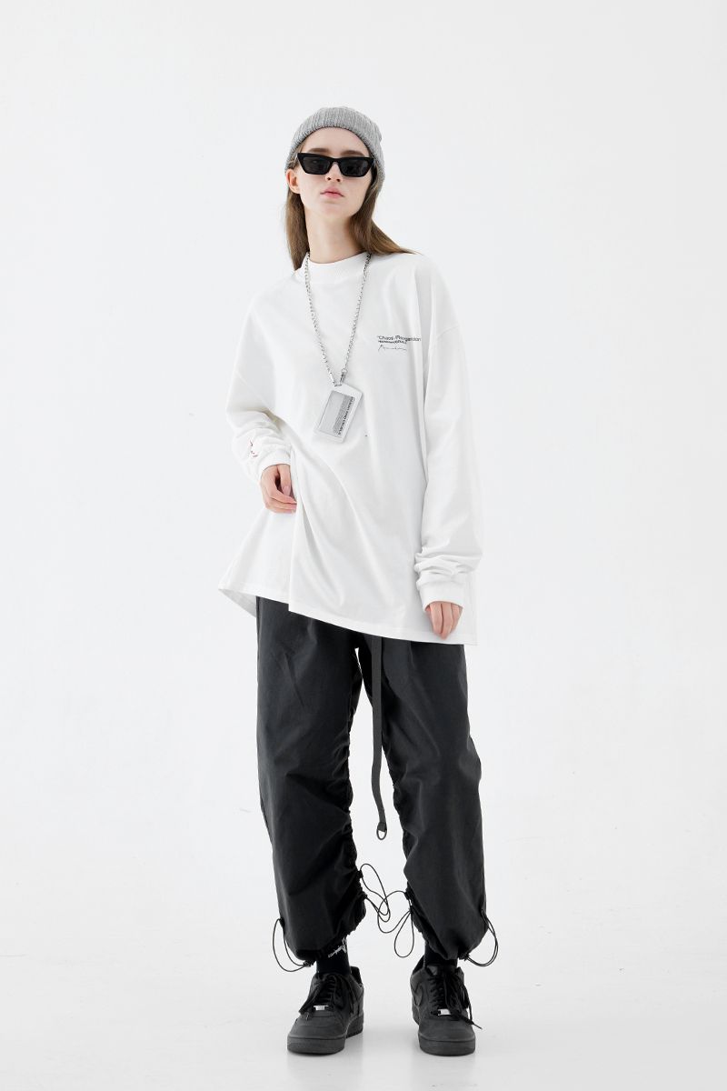 Mountain Printed LS Tee