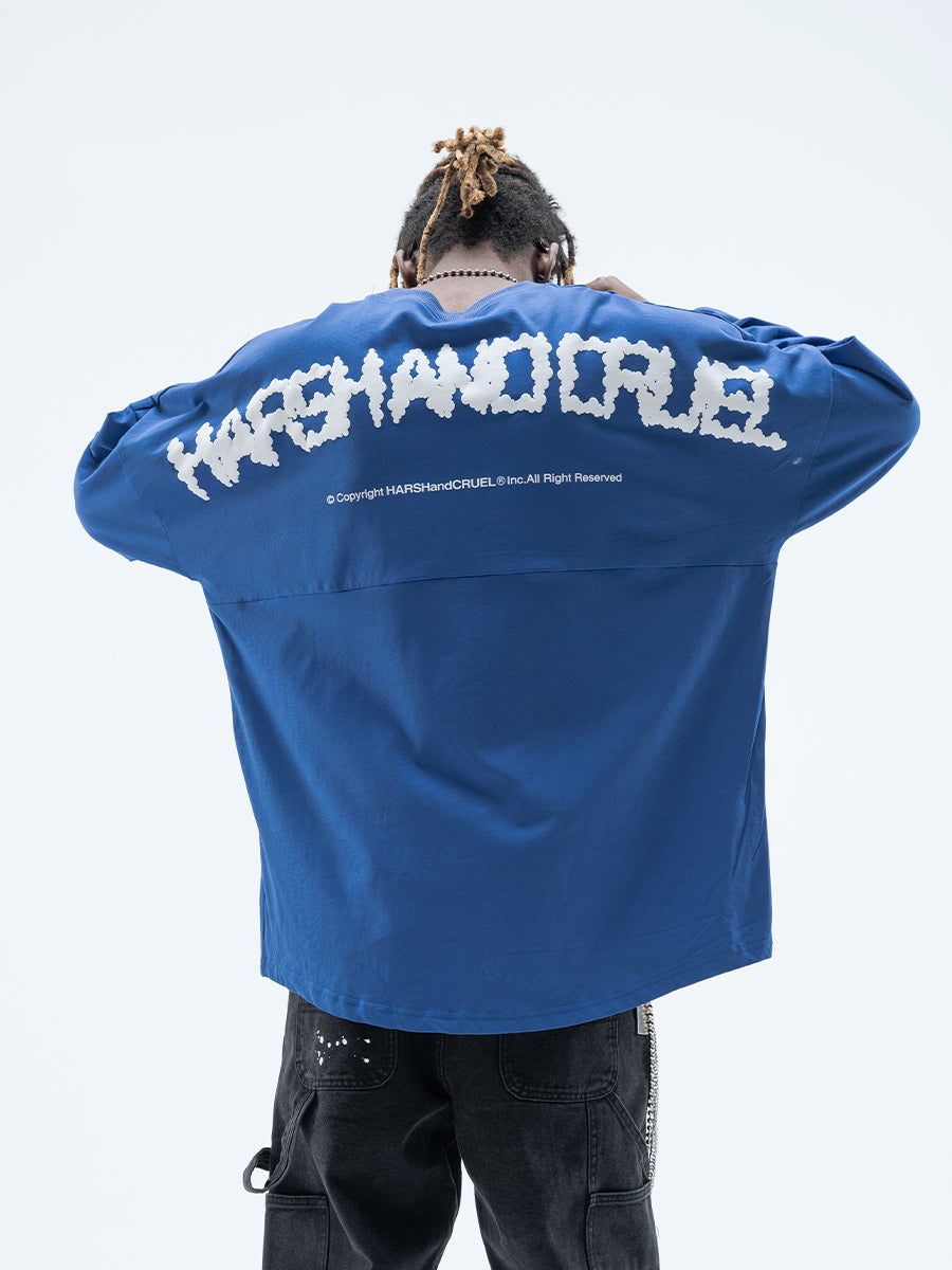 Back Logo Foam Print L/S Tee