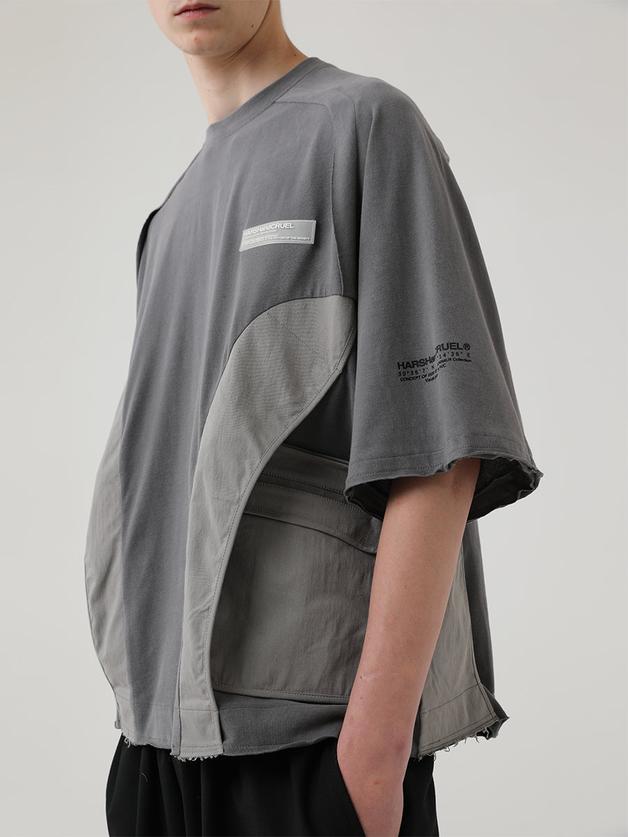 Functional Stitched Logo Tee