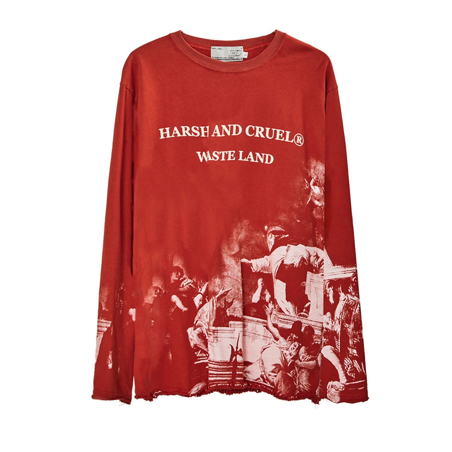 Vintage Deconstruction Long Sleeve Tee