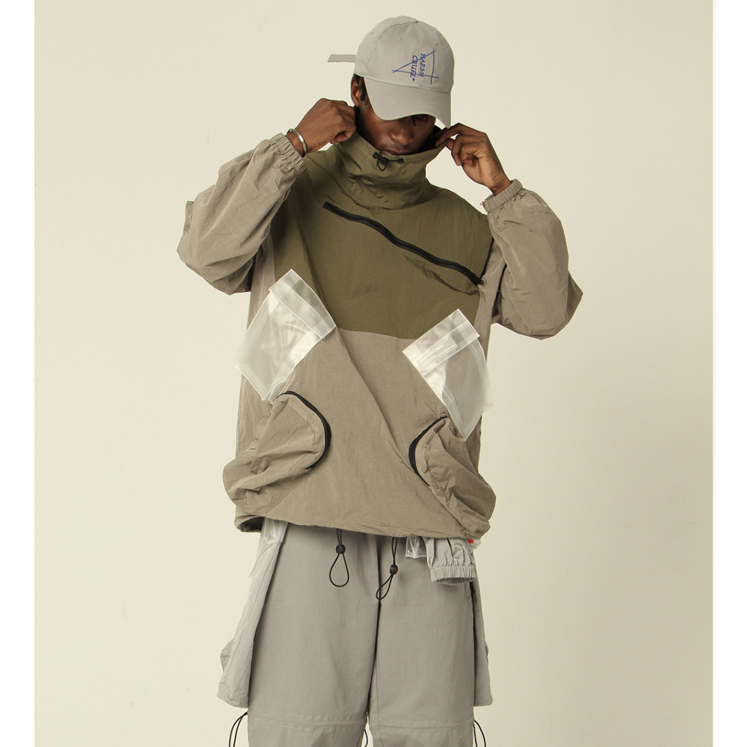 Zipper Windbreaker