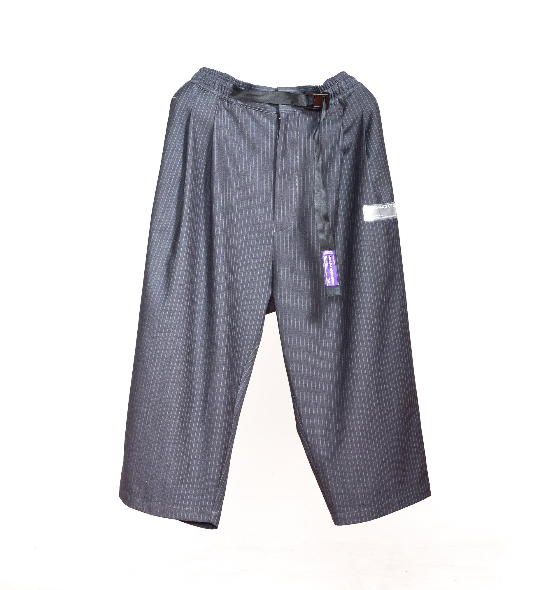 Plaid Logo Pants