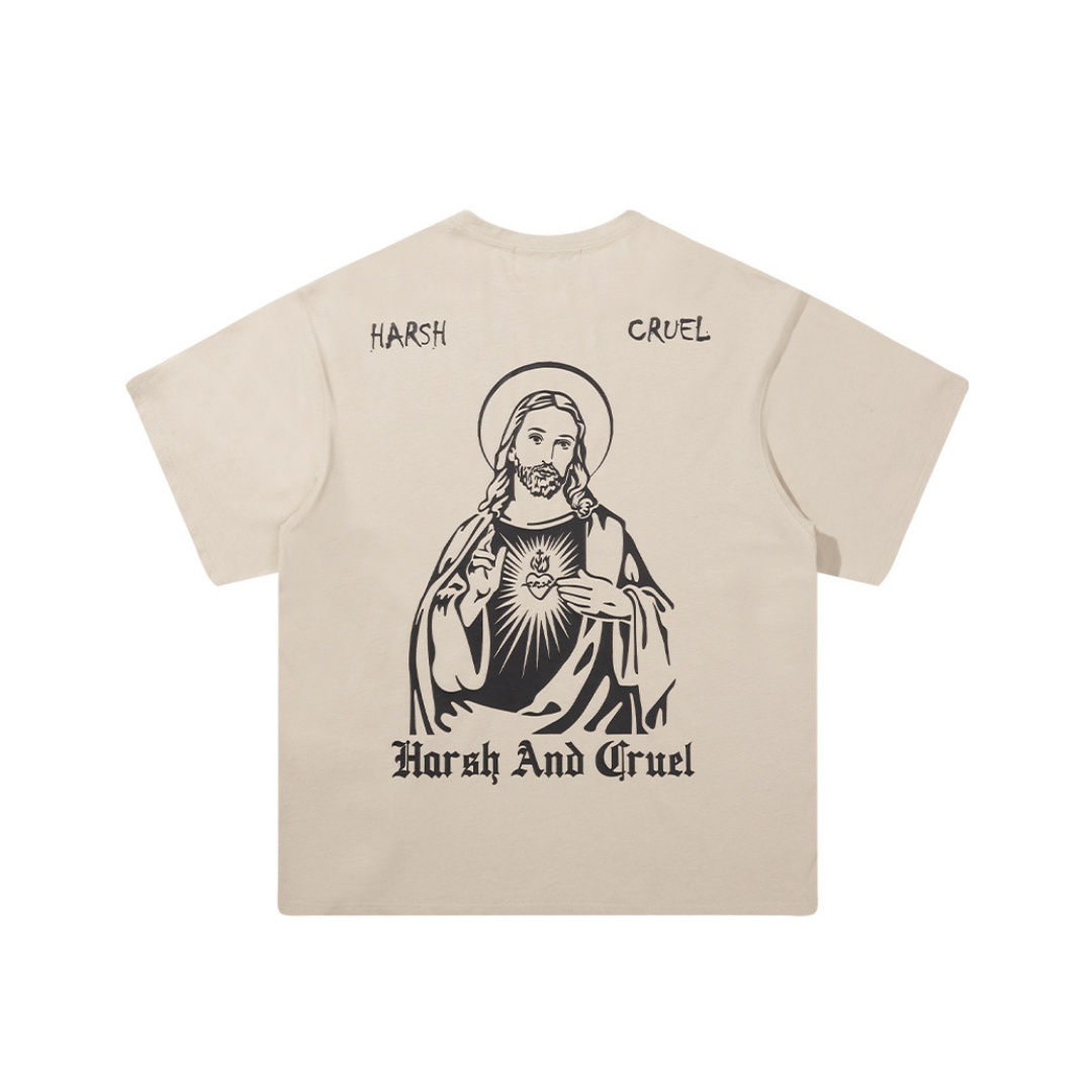 Religious Gothic Printed Tee