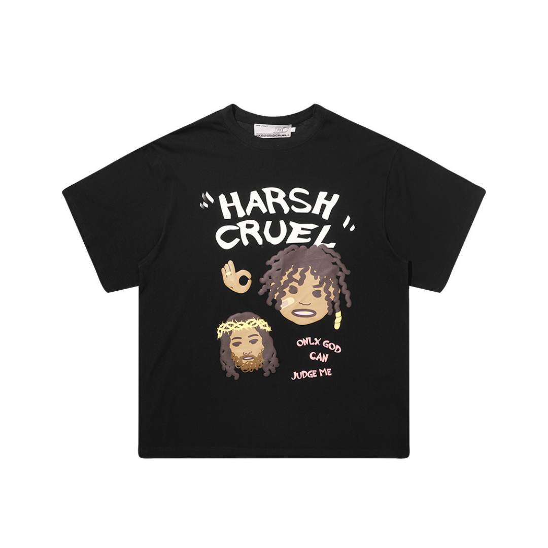 Judge Me Foam Print Tee