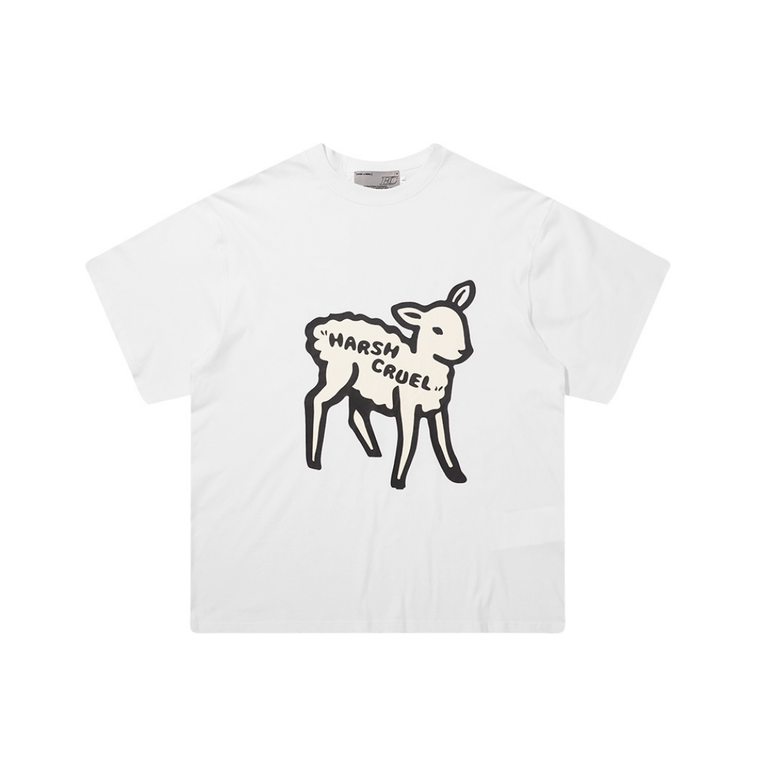 Logo Lamb Printed Tee