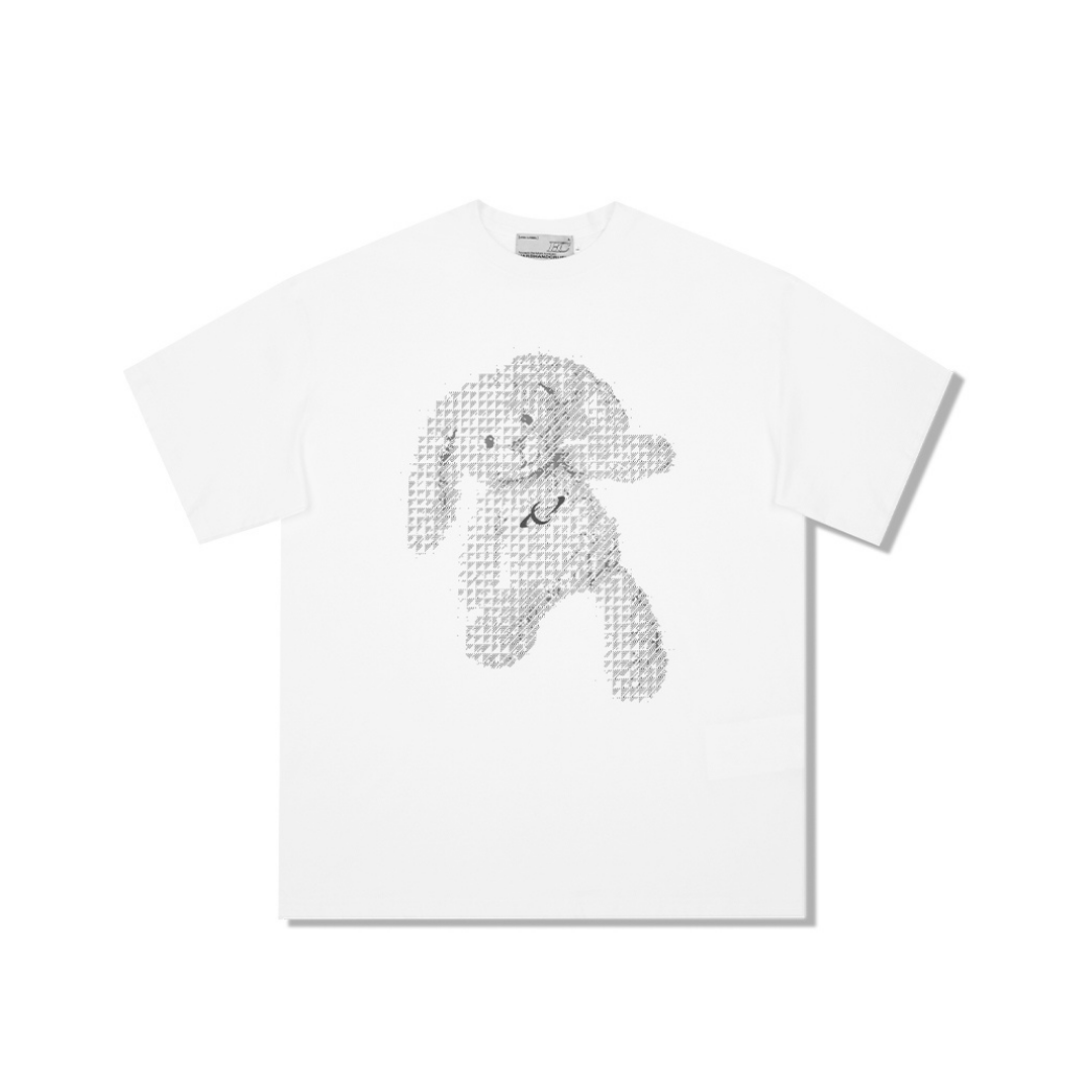 Dark Rabbit Doll Printed Tee