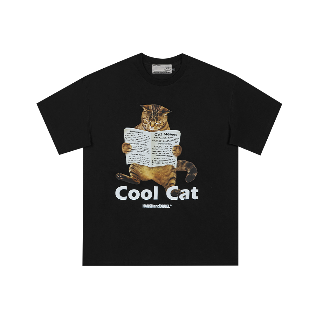 Cool Cat Printed Tee