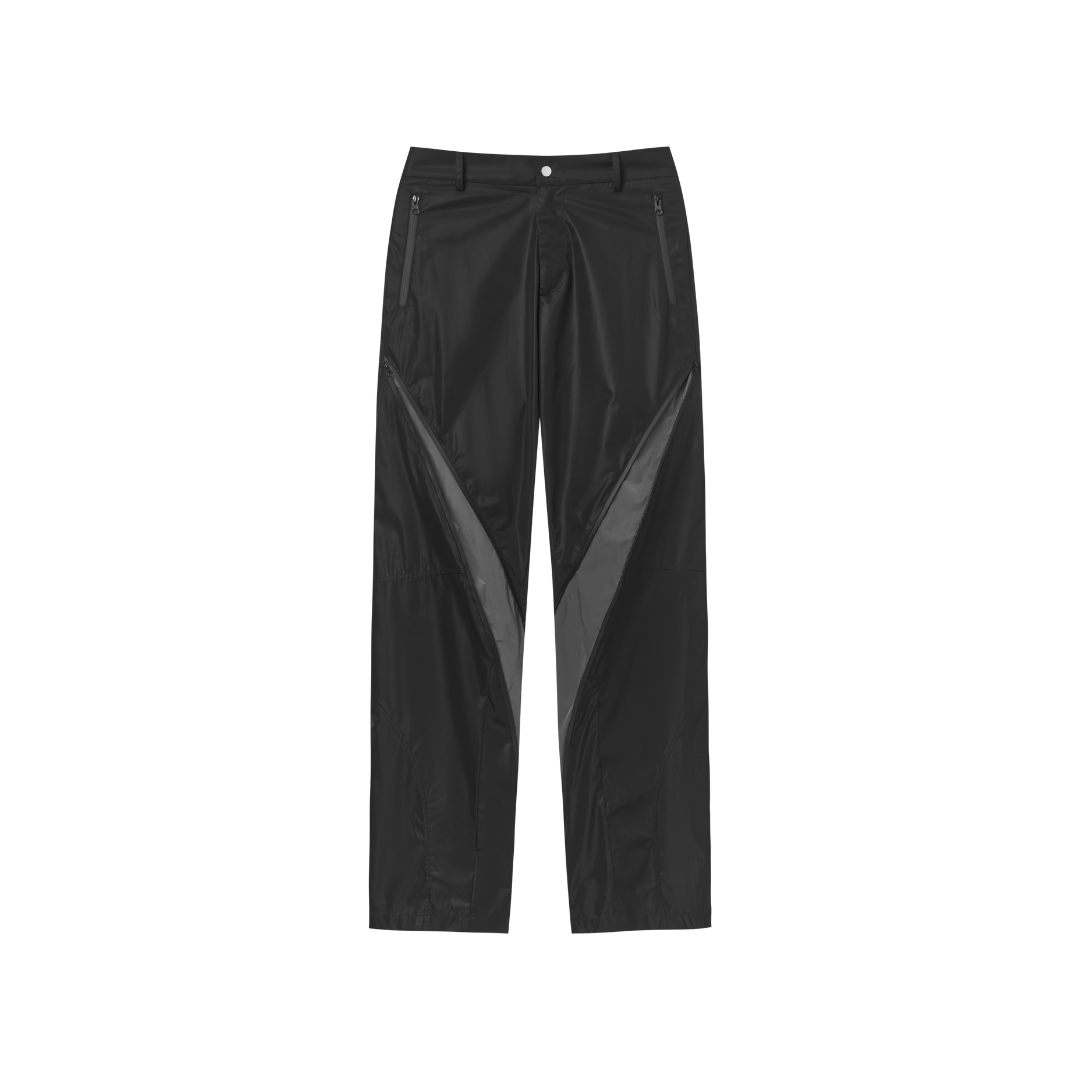 Nylon Zipper Functional Cargo Trousers