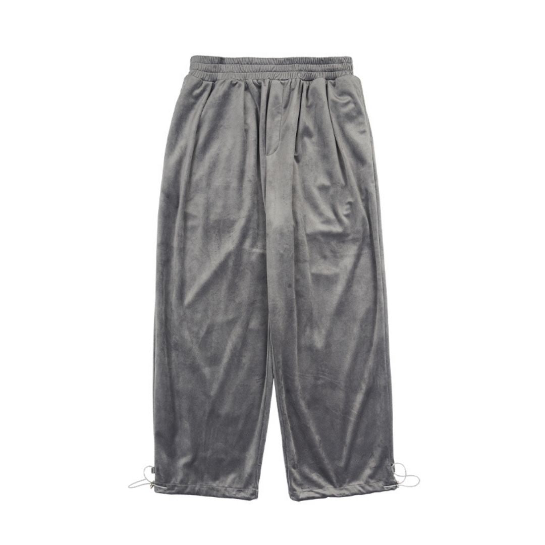 Basic Velvet Loose Trousers
