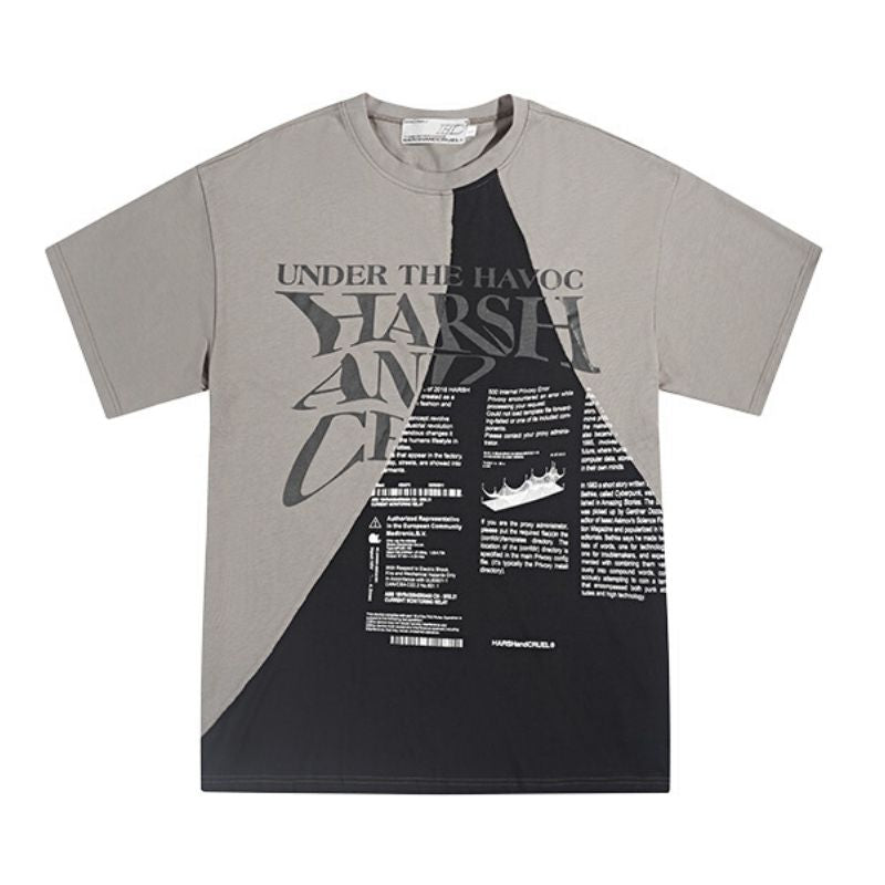 Deformed Logo Tee