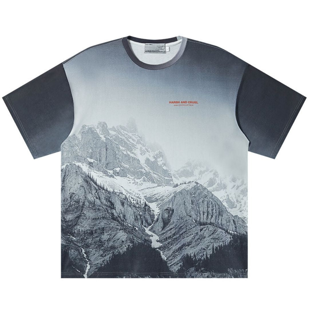 Mountain Landscape Logo Tee