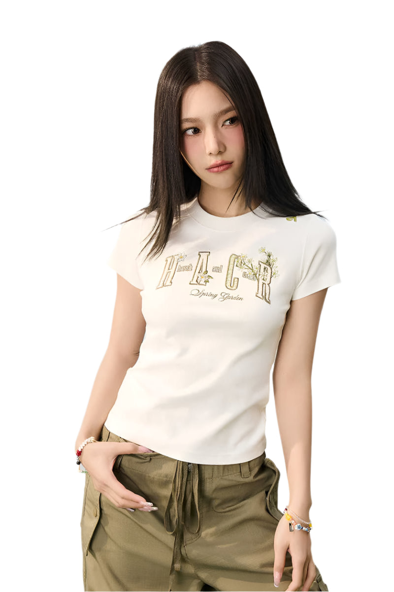 Plaid Patch Couple Tee