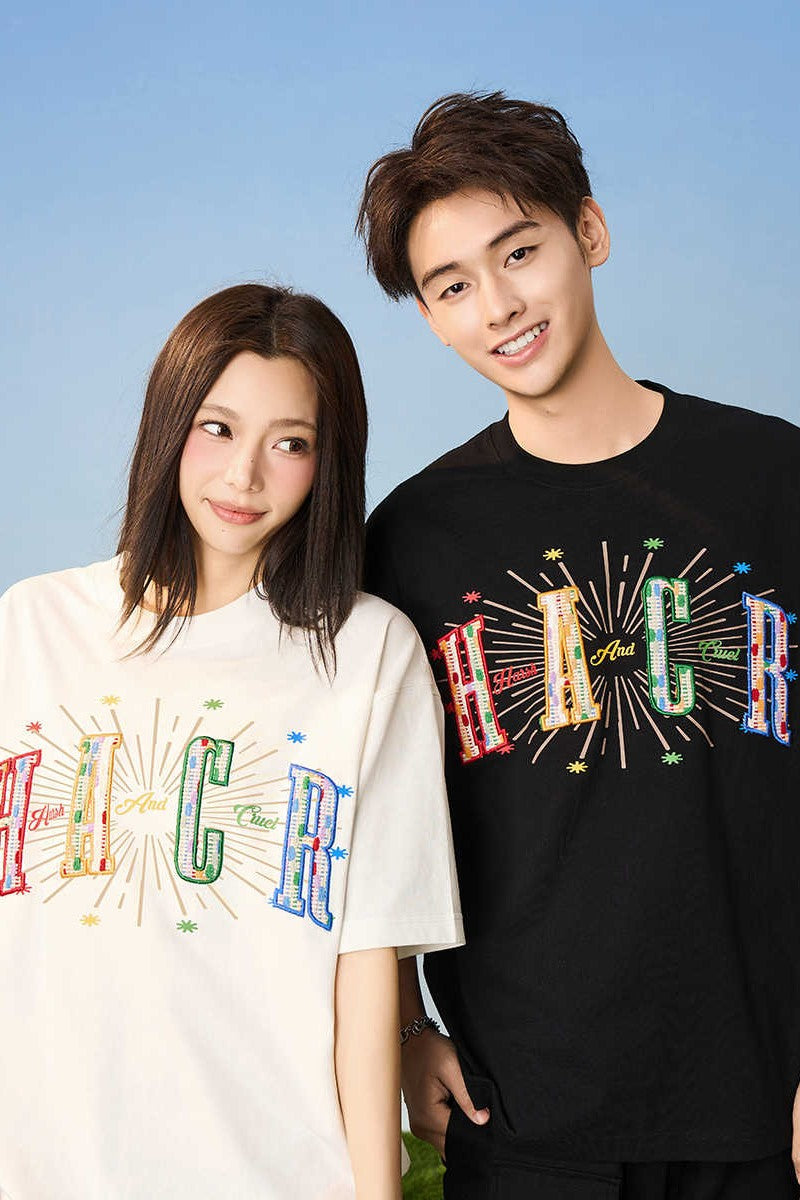 Rainbow Star Embroidered Tee