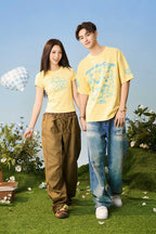 Playful Dog Graphic Tee