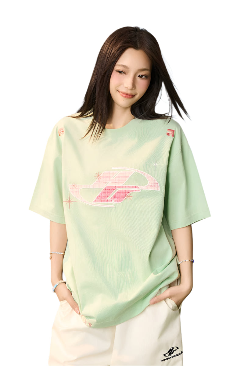 Bouclé Star Patch Tee