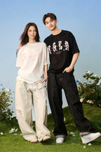 Falling Sakura Graphic Tee