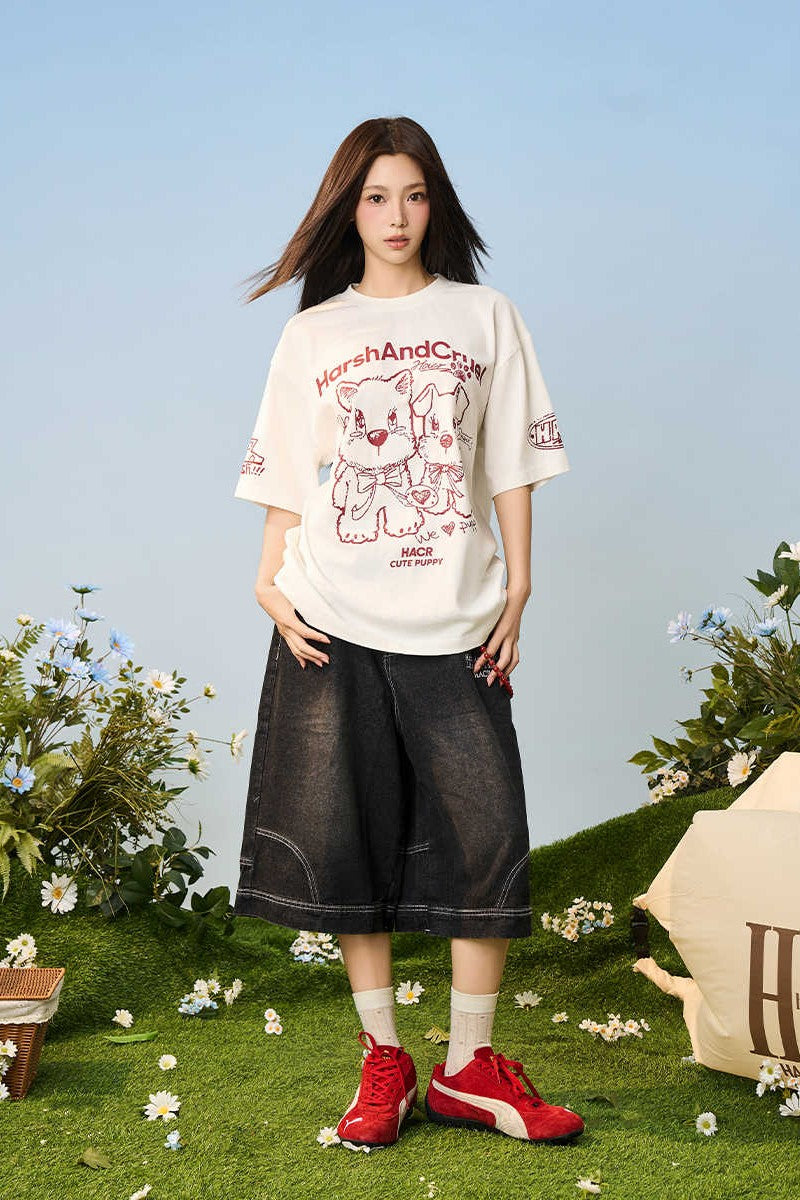 Playful Dog Loose Tee