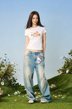 Watercolor Dog Graphic Tee