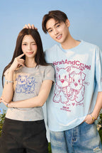 Playful Dog Graphic Tee