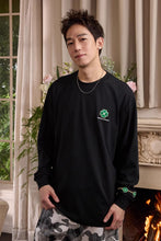 Load image into Gallery viewer, Clover Embroidery Long Sleeve Tee
