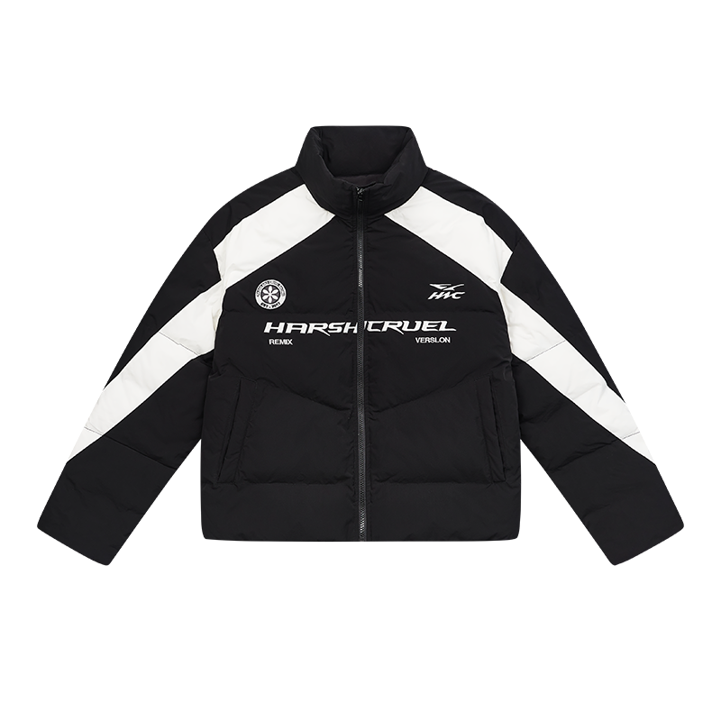 Racing Colorblock Padded Jacket