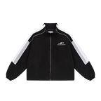 Retro Colorblock Fleece Padded Jacket