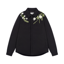 Load image into Gallery viewer, Minimalist Floral Embroidered Down Shirt
