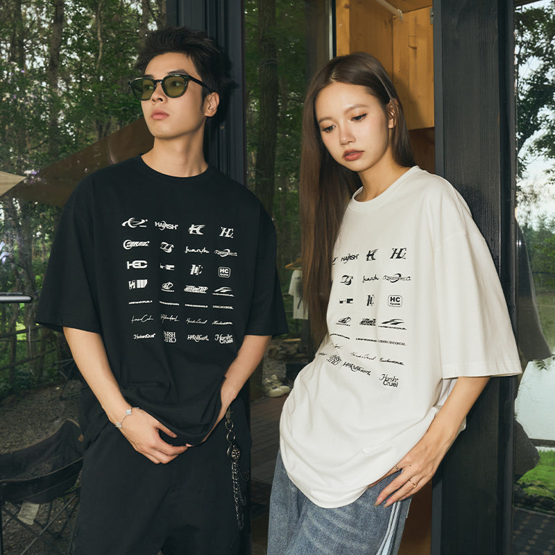 Harsh & Cruel Logos Tee