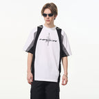 Colorblock Racing Printed Tee