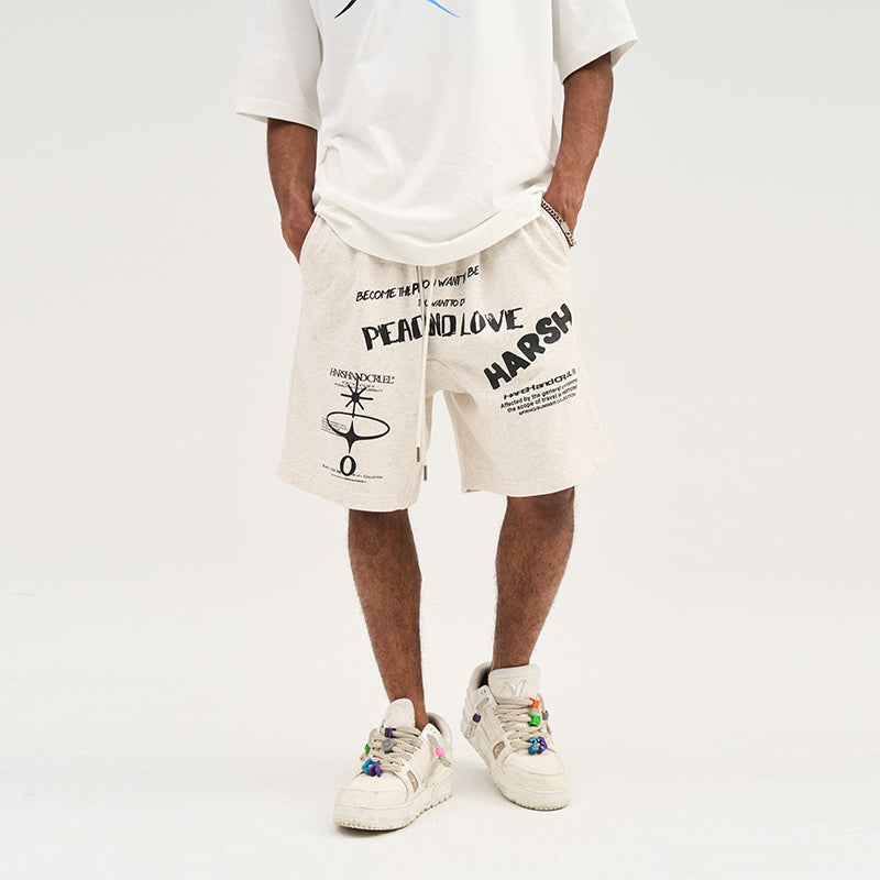 Money On My Mind Printed Shorts