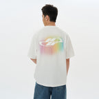 Dripping Rainbow Logo Tee