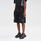 Irregular Drawstrings Minimal Shorts