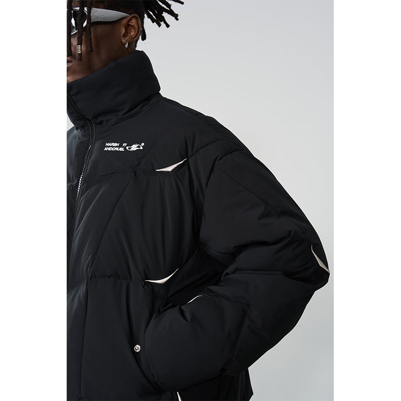 Deconstructed Segments Down Jacket