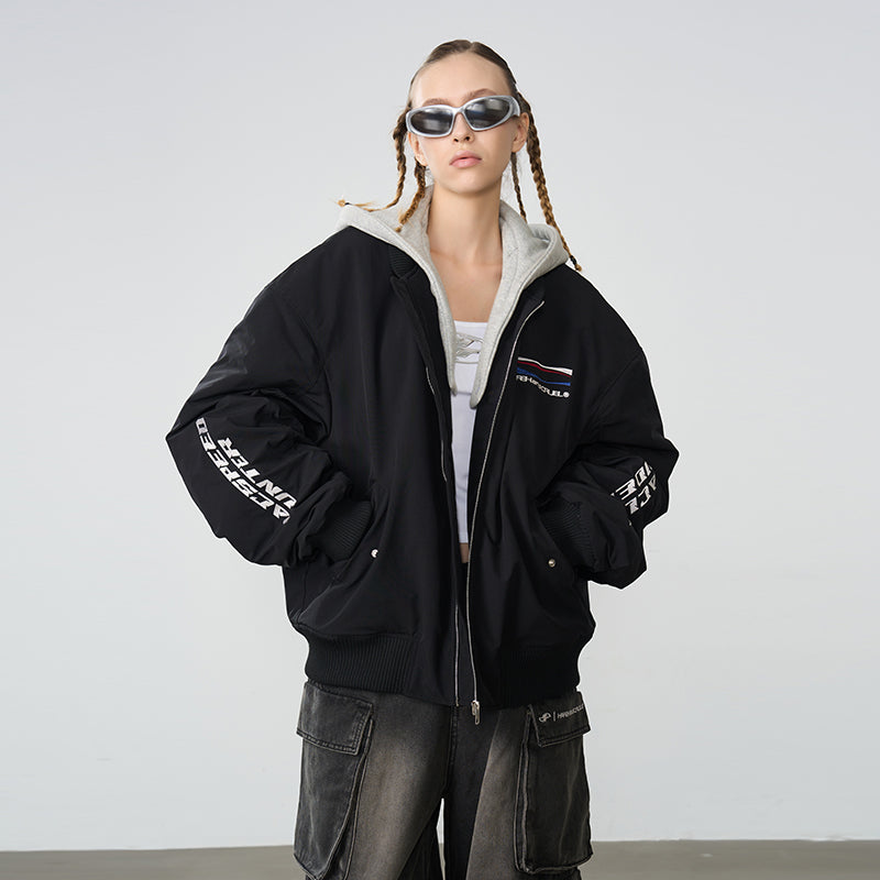 MA-1 Detachable Hooded Jacket