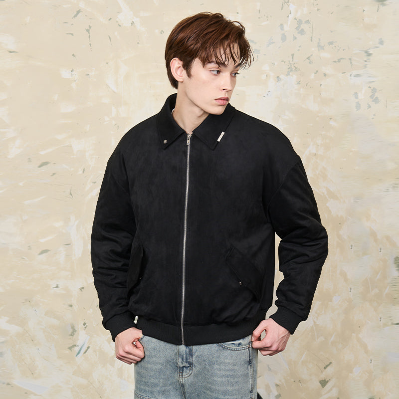 MA-1 Suede Collar Jacket