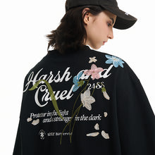 Load image into Gallery viewer, Embroidered Floral Logo Tee
