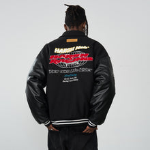 Load image into Gallery viewer, Embroidered Racing Varsity Jacket

