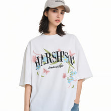 Load image into Gallery viewer, Floral Butterflies Embroidered Tee
